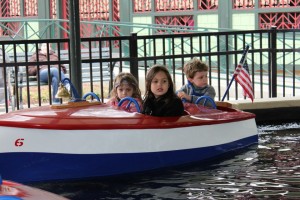 Boat ride at Pullen Park